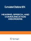 Image for Hearing, Speech, and Communication Disorders