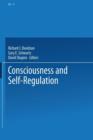 Image for Consciousness and Self-Regulation