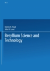 Image for Beryllium Science and Technology : Volume 2