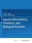 Image for Lipoxins : Biosynthesis, Chemistry, and Biological Activities