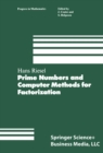 Image for Prime Numbers and Computer Methods for Factorization : v. 57