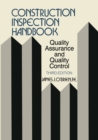 Image for Construction Inspection Handbook: Quality Assurance/Quality Control