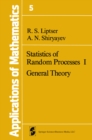 Image for Statistics of Random Processes I: General Theory