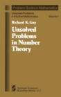 Image for Unsolved problems in number theory