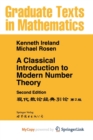 Image for A Classical Introduction to Modern Number Theory
