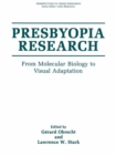 Image for Presbyopia Research: From Molecular Biology to Visual Adaptation