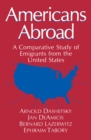 Image for Americans Abroad: A Comparative Study of Emigrants from the United States.