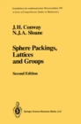 Image for Sphere packings, lattices and groups