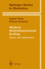 Image for Modern multidimensional scaling: theory and applications