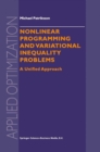 Image for Nonlinear programming and variational inequality problems: a unified approach
