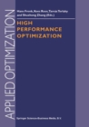 Image for High Performance Optimization