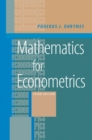 Image for Mathematics for Econometrics
