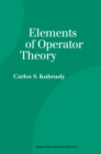 Image for Elements of Operator Theory