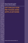 Image for Optimization Methods and Applications