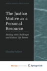 Image for The Justice Motive as a Personal Resource