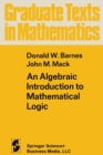Image for Algebraic Introduction to Mathematical Logic