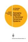 Image for Averaging methods in nonlinear dynamical systems