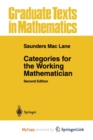Image for Categories for the Working Mathematician