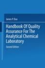Image for Handbook of Quality Assurance for the Analytical Chemistry Laboratory