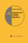 Image for Hypergeometric functions and their applications