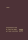 Image for Masters Theses in the Pure and Applied Sciences: Volume 20: Accepted by Colleges and Universities of the United States and Canada : Vol.20