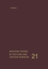 Image for Masters Theses in the Pure and Applied Sciences: Accepted by Colleges and Universities of the United States and Canada. Volume 21
