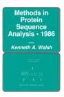 Image for Methods in Protein Sequence Analysis · 1986