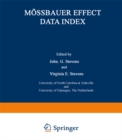 Image for Mossbauer Effect Data Index: Covering the 1976 Literature