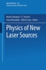Image for Physics of New Laser Sources