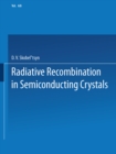 Image for Radiative Recombination in Semiconducting Crystals