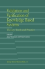 Image for Validation and Verification of Knowledge Based Systems: Theory, Tools and Practice