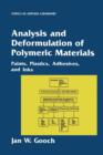 Image for Analysis and Deformulation of Polymeric Materials