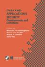 Image for Data and Application Security : Developments and Directions