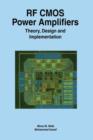 Image for RF CMOS Power Amplifiers: Theory, Design and Implementation