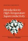 Image for Introduction to High-Temperature Superconductivity