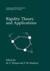 Image for Rigidity Theory and Applications