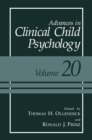 Image for Advances in Clinical Child Psychology: Volume 20