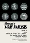Image for Advances in X-Ray Analysis : Volume 32