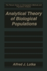Image for Analytical Theory of Biological Populations