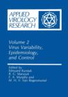 Image for Virus Variability, Epidemiology and Control