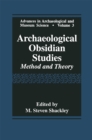 Image for Archaeological Obsidian Studies: Method and Theory