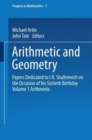 Image for Arithmetic and Geometry: Papers Dedicated to I.r. Shafarevich On the Occasion of His Sixtieth Birthday Volume I Arithmetic : 35