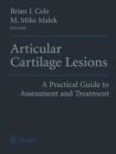 Image for Articular Cartilage Lesions : A Practical Guide to Assessment and Treatment