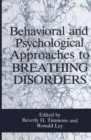 Image for Behavioral and Psychological Approaches to Breathing Disorders