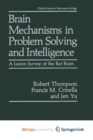 Image for Brain Mechanisms in Problem Solving and Intelligence