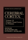 Image for Cerebral Cortex: Volume 10 Primary Visual Cortex in Primates