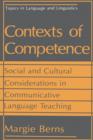 Image for Contexts of Competence