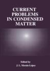 Image for Current Problems in Condensed Matter