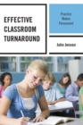 Image for Effective classroom turnaround: practice makes permanent