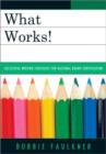 Image for What works!  : successful strategies for National Board Certification